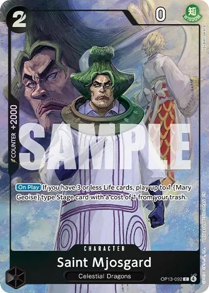 Image for Saint Mjosgard (Premium Card Collection -Best Selection Vol. 6-) (OP13-092) [One Piece Promotion Cards] - One Piece Card Game