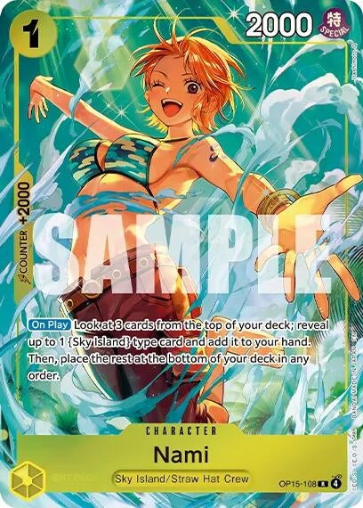 Image for Nami (Premium Card Collection -Best Selection Vol. 6-) (OP15-108) [One Piece Promotion Cards] - One Piece Card Game