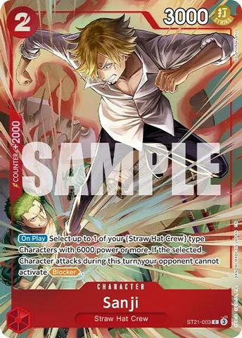 Image for Sanji (Premium Card Collection -Best Selection Vol. 6-) (ST21-003) [One Piece Promotion Cards] - One Piece Card Game