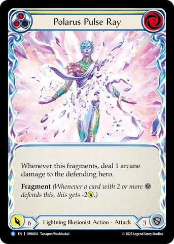 Image for Polarus Pulse Ray (Yellow) (OMN010) [Omens of the Third Age] - Flesh and Blood TCG