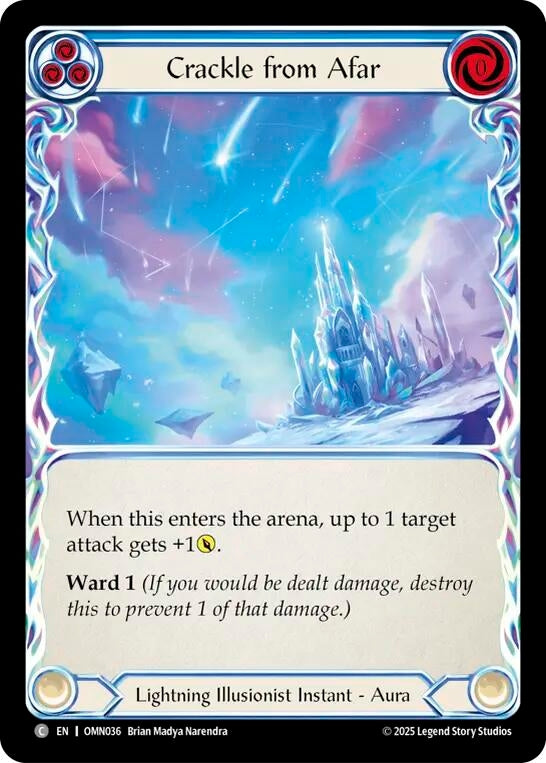 Image for Crackle From Afar (OMN036) [Omens of the Third Age] - Flesh and Blood TCG