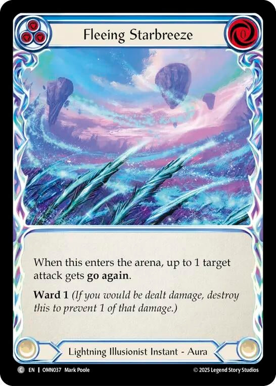 Image for Fleeing Starbreeze (OMN037) [Omens of the Third Age] - Flesh and Blood TCG