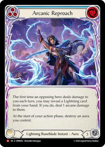 Image for Arcanic Reproach (OMN052) [Omens of the Third Age] - Flesh and Blood TCG