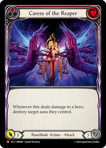 Image for Caress of the Reaper (OMN087) [Omens of the Third Age] - Flesh and Blood TCG