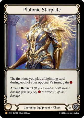 Image for Plutonic Starplate (OMN141) [Omens of the Third Age] - Flesh and Blood TCG