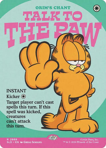Image for Talk to the Paw - Orim's Chant (2669) [Secret Lair Drop Series] (SLD) - Magic: The Gathering