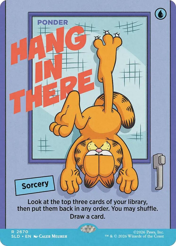 Image for Hang In There - Ponder (2670) [Secret Lair Drop Series] (SLD) - Magic: The Gathering