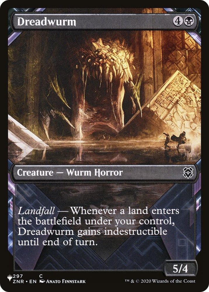 Image for Dreadwurm (Showcase) (297) [The List Reprints] - Magic: The Gathering