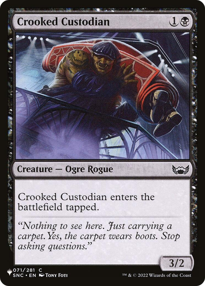Image for Crooked Custodian (71) [The List Reprints] - Magic: The Gathering