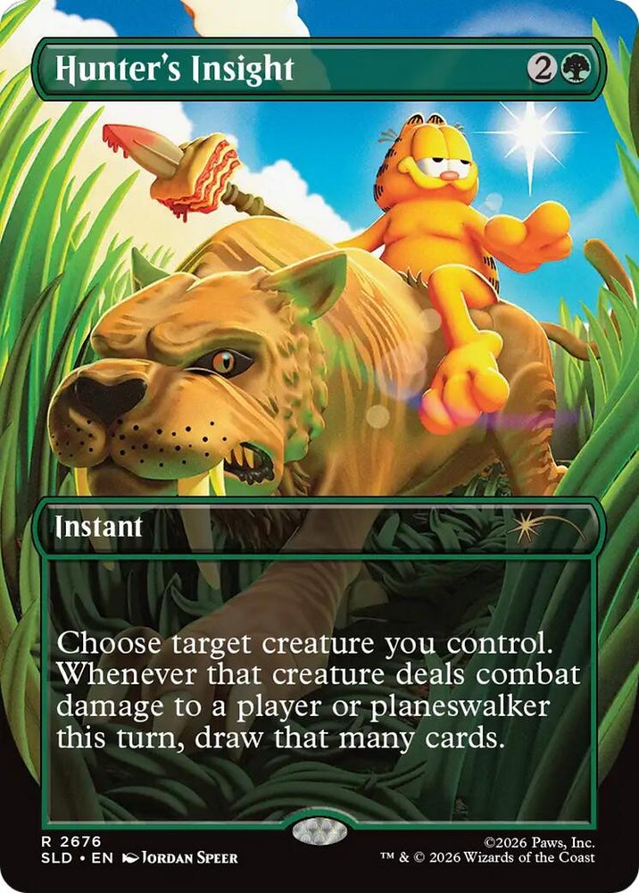 Image for Hunter's Insight (2676) [Secret Lair Drop Series] (SLD) - Magic: The Gathering