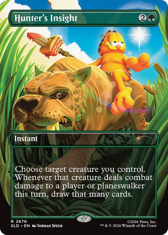 Image for Hunter's Insight (2676) [Secret Lair Drop Series] (SLD) - Magic: The Gathering