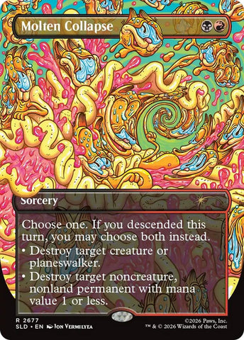 Image for Molten Collapse (2677) [Secret Lair Drop Series] (SLD) - Magic: The Gathering