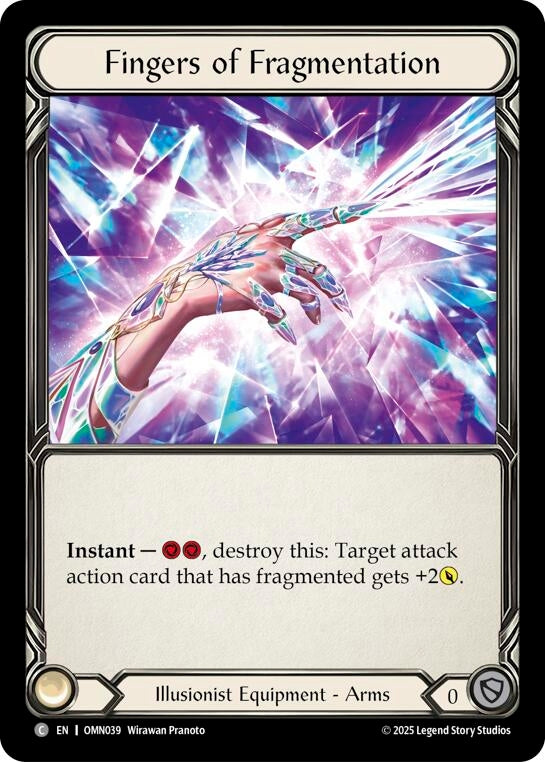Image for Fingers Of Fragmentation (OMN039) [Omens of the Third Age] - Flesh and Blood TCG