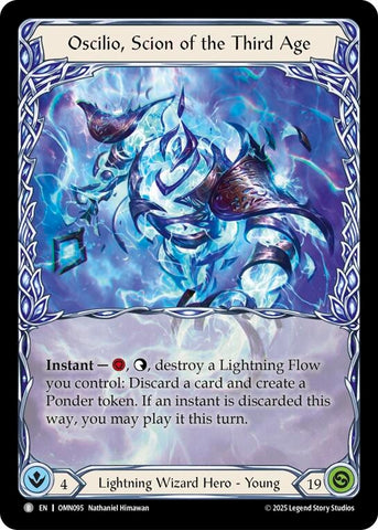 Image for Oscilio, Scion Of The Third Age (OMN095) [Omens of the Third Age] - Flesh and Blood TCG
