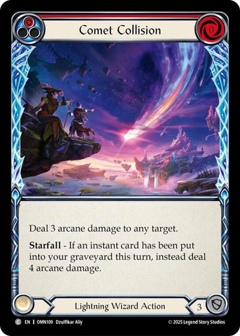 Image for Comet Collision (Red) (OMN109) [Omens of the Third Age] - Flesh and Blood TCG