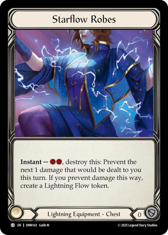 Image for Starflow Robes (OMN143) [Omens of the Third Age] - Flesh and Blood TCG