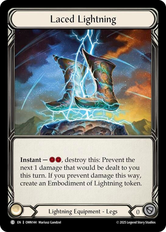 Image for Laced Lightning (OMN144) [Omens of the Third Age] - Flesh and Blood TCG