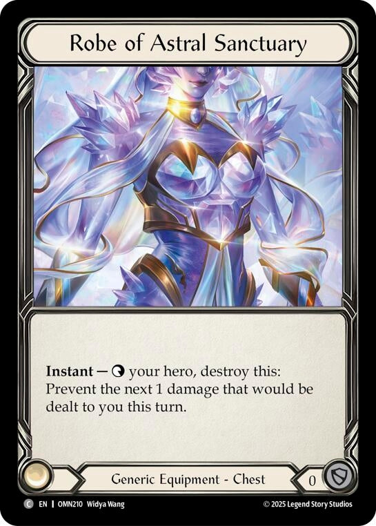 Image for Robe Of Astral Sanctuary (OMN210) [Omens of the Third Age] - Flesh and Blood TCG