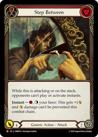 Image for Step Between (Red) (OMN214) [Omens of the Third Age] - Flesh and Blood TCG