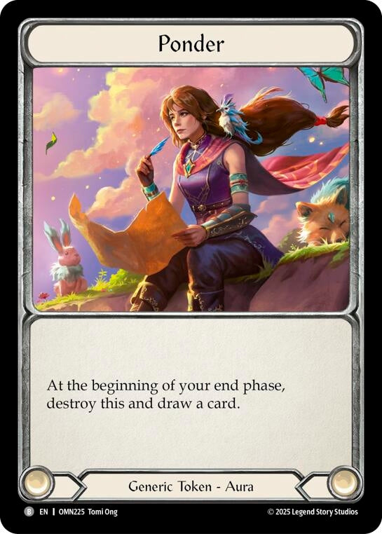Image for Ponder (OMN225) [Omens of the Third Age] - Flesh and Blood TCG