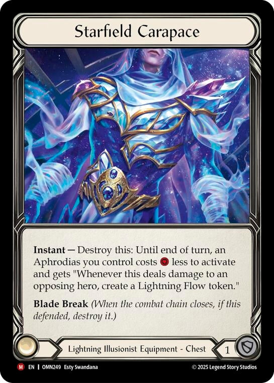 Image for Starfield Carapace (OMN249) [Omens of the Third Age] - Flesh and Blood TCG