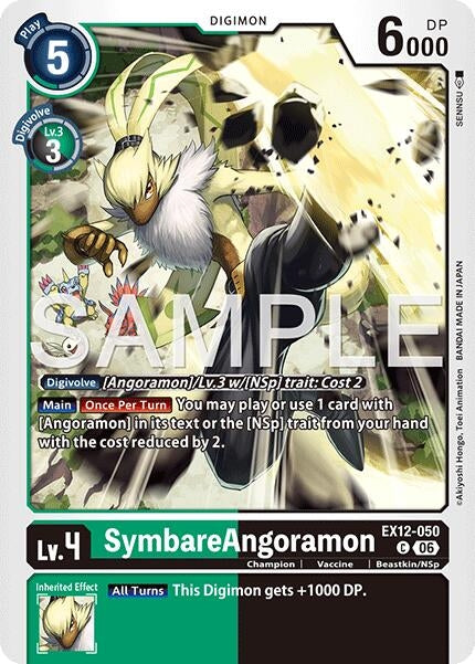 Image for SymbareAngoramon (EX12-050 C) [Digital World Shambala] (EX-12) - Digimon Card Game