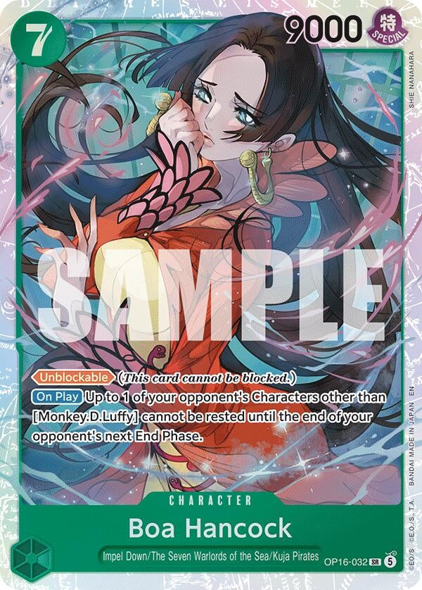 Image for Boa Hancock (OP16-032) [The Time of Battle] - One Piece Card Game