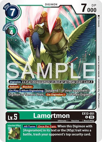 Image for Lamortmon (EX12-051 U) [Digital World Shambala] (EX-12) - Digimon Card Game