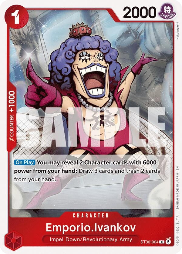 Image for Emporio.Ivankov (ST30-004) [Starter Deck EX: Luffy & Ace] - One Piece Card Game
