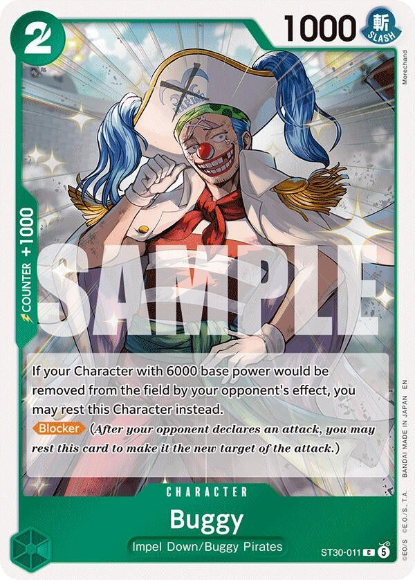 Image for Buggy (ST30-011) [Starter Deck EX: Luffy & Ace] - One Piece Card Game