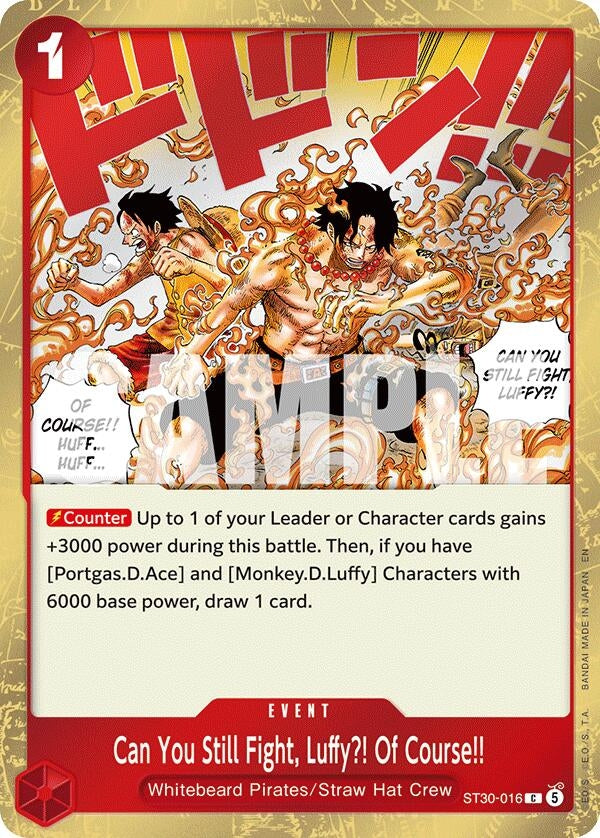 Image for Can You Still Fight, Luffy?! Of Course!! (ST30-016) [Starter Deck EX: Luffy & Ace] - One Piece Card Game
