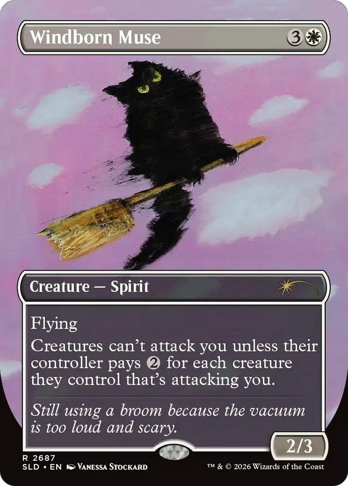 Image for Windborn Muse (2687) [Secret Lair Drop Series] (SLD) - Magic: The Gathering