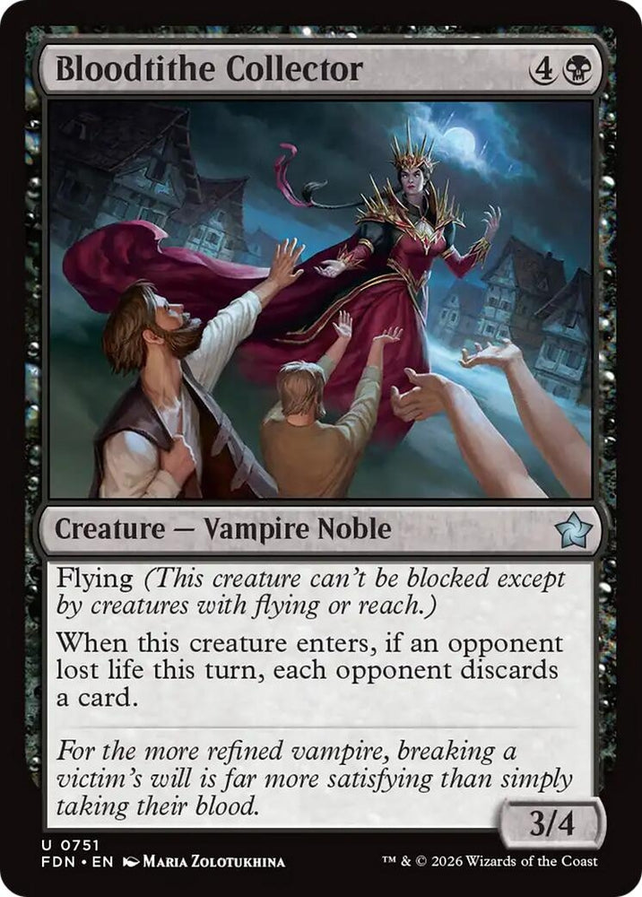 Image for Bloodtithe Collector (0751) (751) [Foundations] - Magic: The Gathering