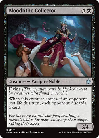 Image for Bloodtithe Collector (0751) (751) [Foundations] - Magic: The Gathering
