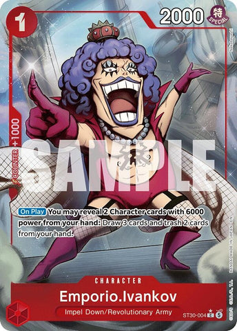 Image for Emporio.Ivankov (Full Art) (ST30-004) [Starter Deck EX: Luffy & Ace] - One Piece Card Game
