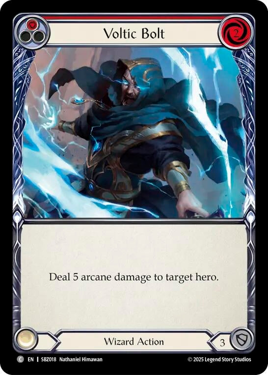 Image for Voltic Bolt (Red) (SBZ018) [Silver Age Chapter 3] - Flesh and Blood TCG
