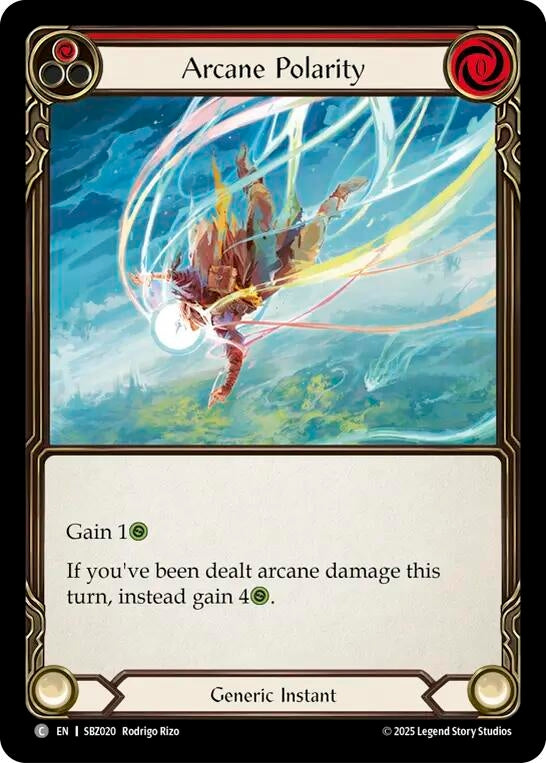 Image for Arcane Polarity (Red) (SBZ020) [Silver Age Chapter 3] - Flesh and Blood TCG