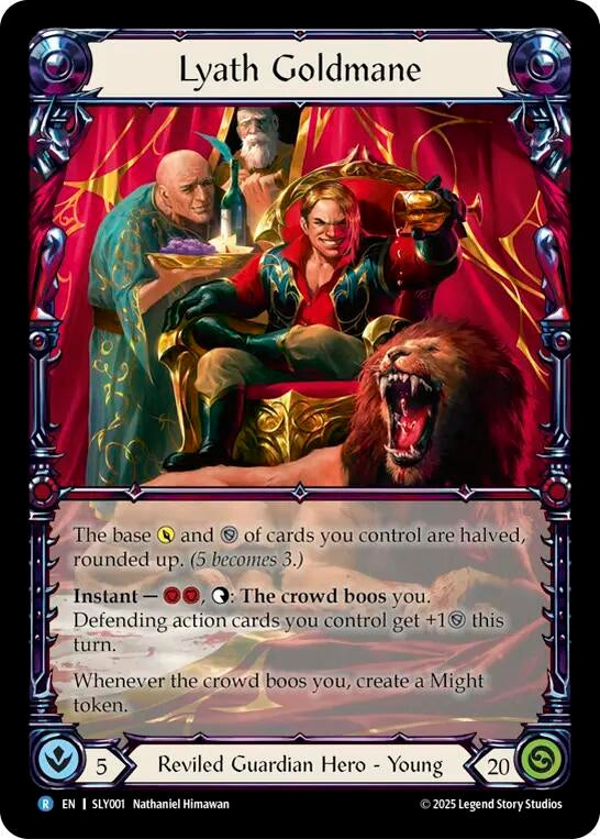 Image for Lyath Goldmane (SLY001) [Silver Age Chapter 3] - Flesh and Blood TCG