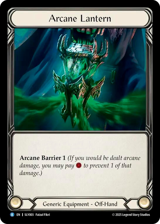 Image for Arcane Lantern (SLY003) [Silver Age Chapter 3] - Flesh and Blood TCG