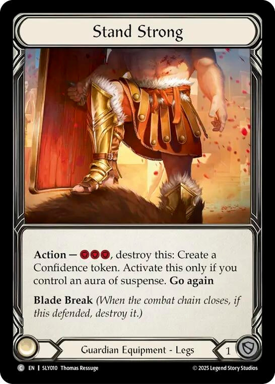 Image for Stand Strong (SLY010) [Silver Age Chapter 3] - Flesh and Blood TCG
