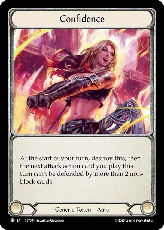 Image for Confidence (SLY034) [Silver Age Chapter 3] - Flesh and Blood TCG