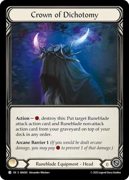 Image for Crown of Dichotomy (SBA005) [Silver Age Chapter 3] - Flesh and Blood TCG