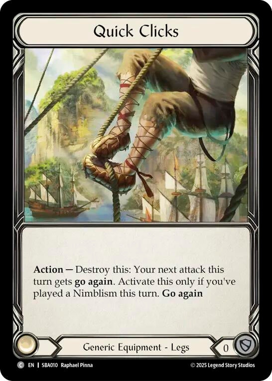 Image for Quick Clicks (SBA010) [Silver Age Chapter 3] - Flesh and Blood TCG