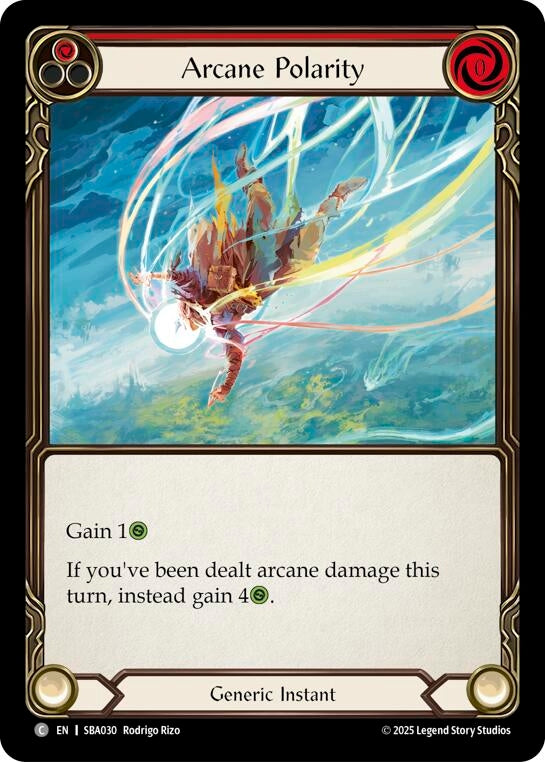 Image for Arcane Polarity (Red) (SBA030) (SBA030) [Silver Age Chapter 3] - Flesh and Blood TCG