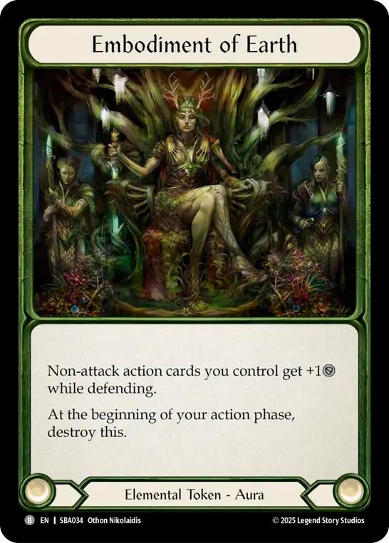 Image for Embodiment of Earth (SBA034) [Silver Age Chapter 3] - Flesh and Blood TCG