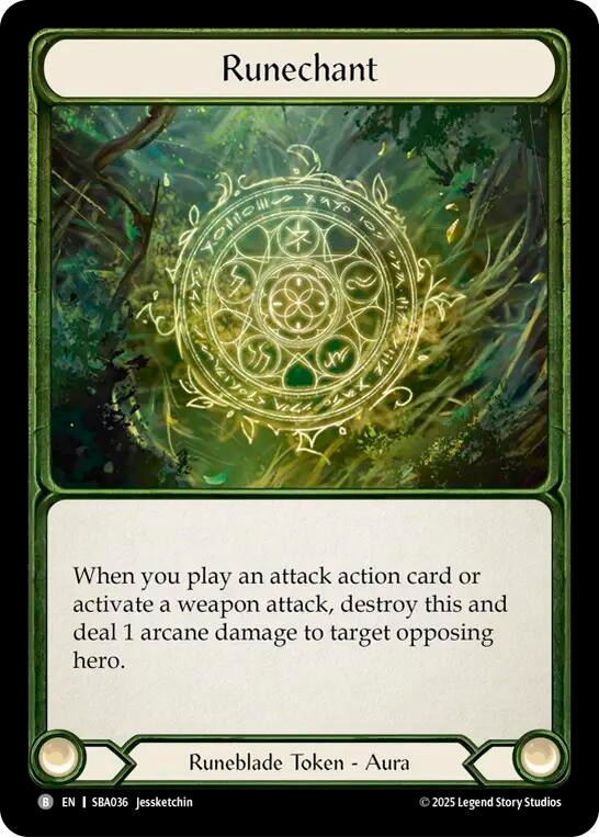 Image for Runechant (SBA036) [Silver Age Chapter 3] - Flesh and Blood TCG