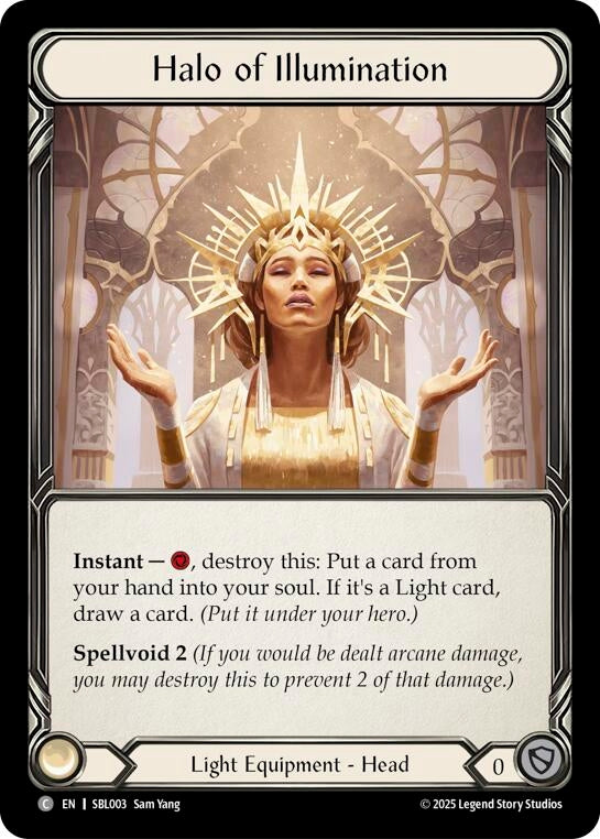 Image for Halo of Illumination (SBL003) [Silver Age Chapter 3] - Flesh and Blood TCG