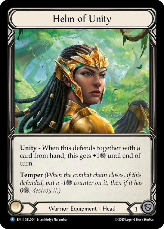 Image for Helm of Unity (SBL004) [Silver Age Chapter 3] - Flesh and Blood TCG