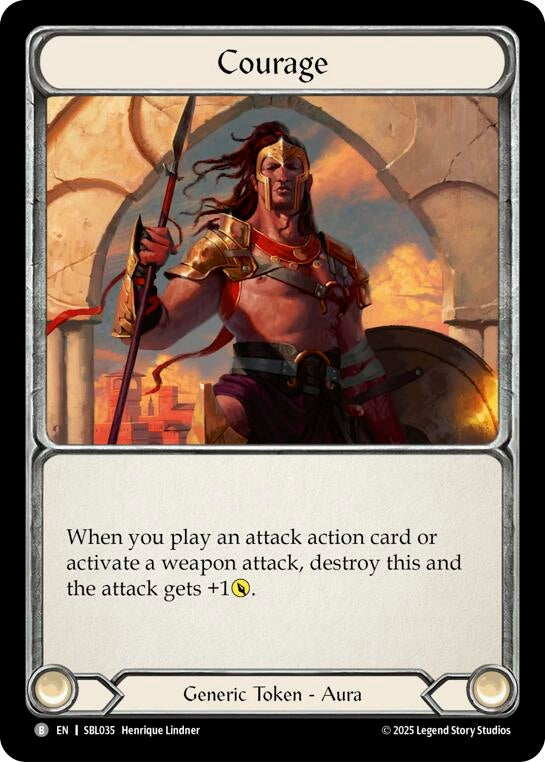 Image for Courage (SBL035) [Silver Age Chapter 3] - Flesh and Blood TCG