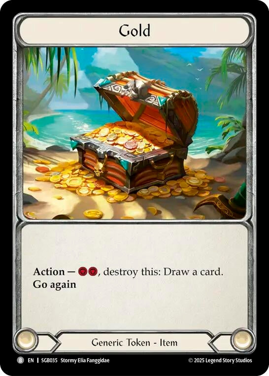 Image for Gold (SGB035) [Silver Age Chapter 3] - Flesh and Blood TCG